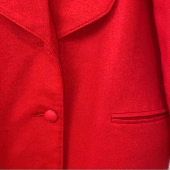 Diana Marco Red Blazer/Jacket - Picture 6 of 7